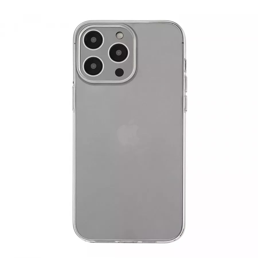 Купить Чехол uBear Tone Case для iPhone 14 Pro, текстурир.,прозрачный в Сочи. Вид 2