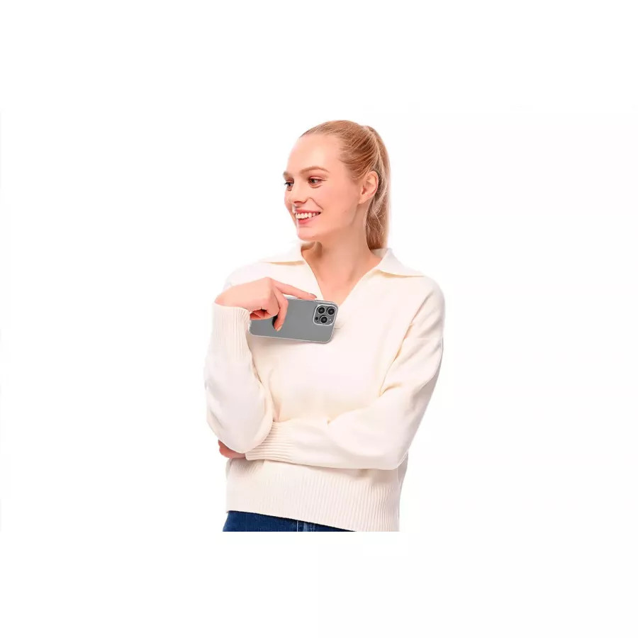 Купить Чехол uBear Tone Case для iPhone 14 Pro, текстурир.,прозрачный в Сочи. Вид 9