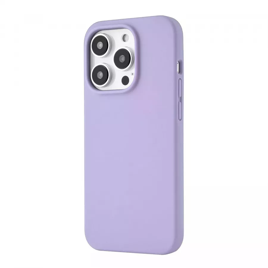 Купить Силиконовый чехол uBear Touch Mag Case для iPhone 14 Pro, фиолетовый в Сочи. Вид 1