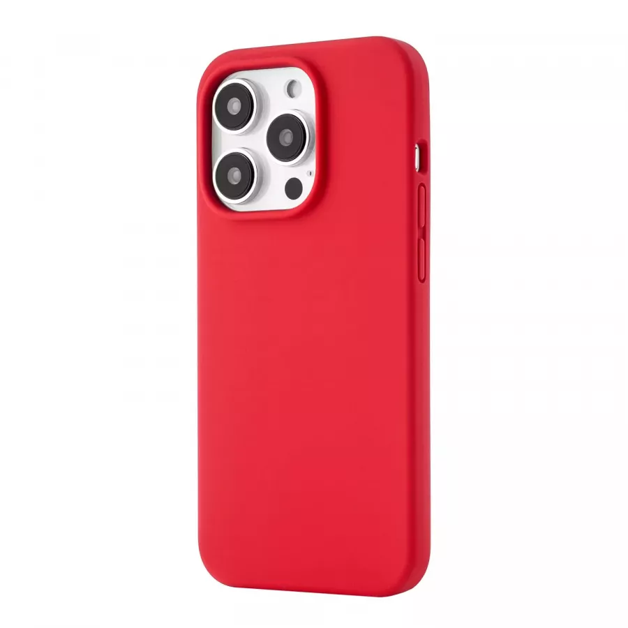 Купить Силиконовый чехол uBear Touch Mag Case для iPhone 14 Pro, красный в Сочи. Вид 1