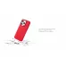 Купить Силиконовый чехол uBear Touch Mag Case для iPhone 14 Pro, красный в Сочи. Вид 6