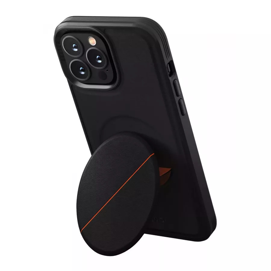 Купить Чехол Uniq NOVO with magnetic grip для iPhone 14 Pro, черный в Сочи. Вид 6