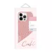 Купить Чехол Uniq COEHL Terrazzo для iPhone 14 Pro, Coral Pink в Сочи. Вид 3