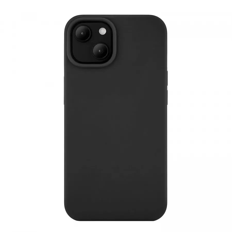 Купить Чехол uBear Touch Mag Case для iPhone 14, силикон, софт-тач, чёрный в Сочи. Вид 2
