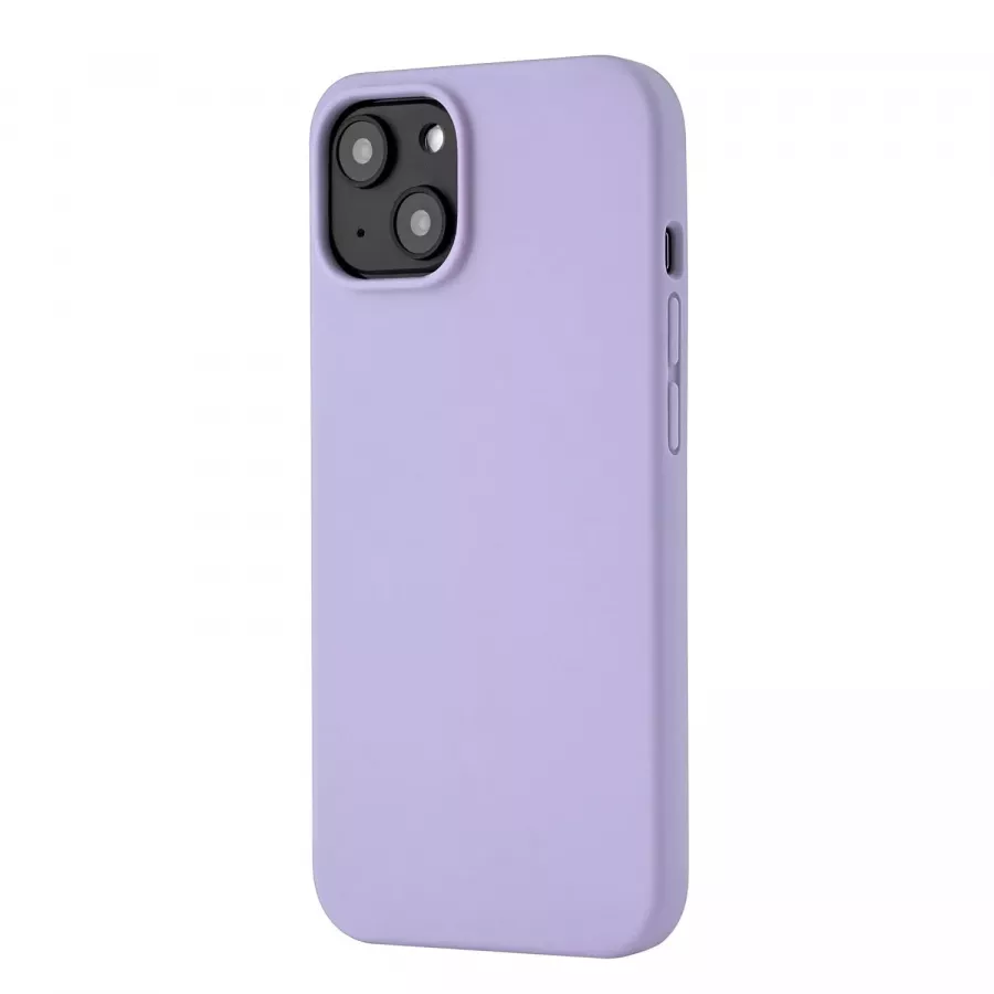 Купить Чехол uBear Touch Mag Case для iPhone 14, силикон, софт-тач, фиолетовый в Сочи. Вид 1