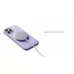 Купить Чехол uBear Touch Mag Case для iPhone 14, силикон, софт-тач, фиолетовый в Сочи. Вид 6