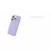 Купить Чехол uBear Touch Mag Case для iPhone 14, силикон, софт-тач, фиолетовый в Сочи. Вид 9