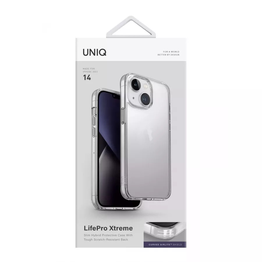 Купить Чехол Uniq Lifepro Xtreme для iPhone 13/14, прозрачный в Сочи. Вид 7