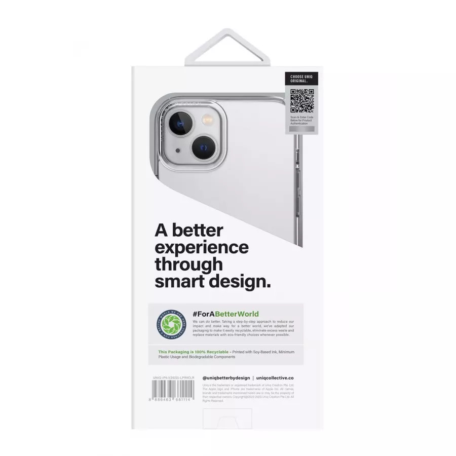 Купить Чехол Uniq Lifepro Xtreme для iPhone 13/14, прозрачный в Сочи. Вид 8
