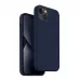 Купить Чехол Uniq LINO для iPhone 13/14, синий в Сочи. Вид 3