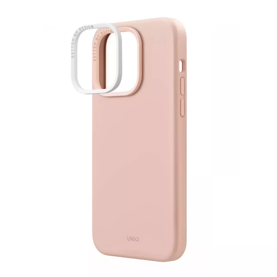 Купить Чехол Uniq LINO (Magsafe) для iPhone 13/14, розовый в Сочи. Вид 1