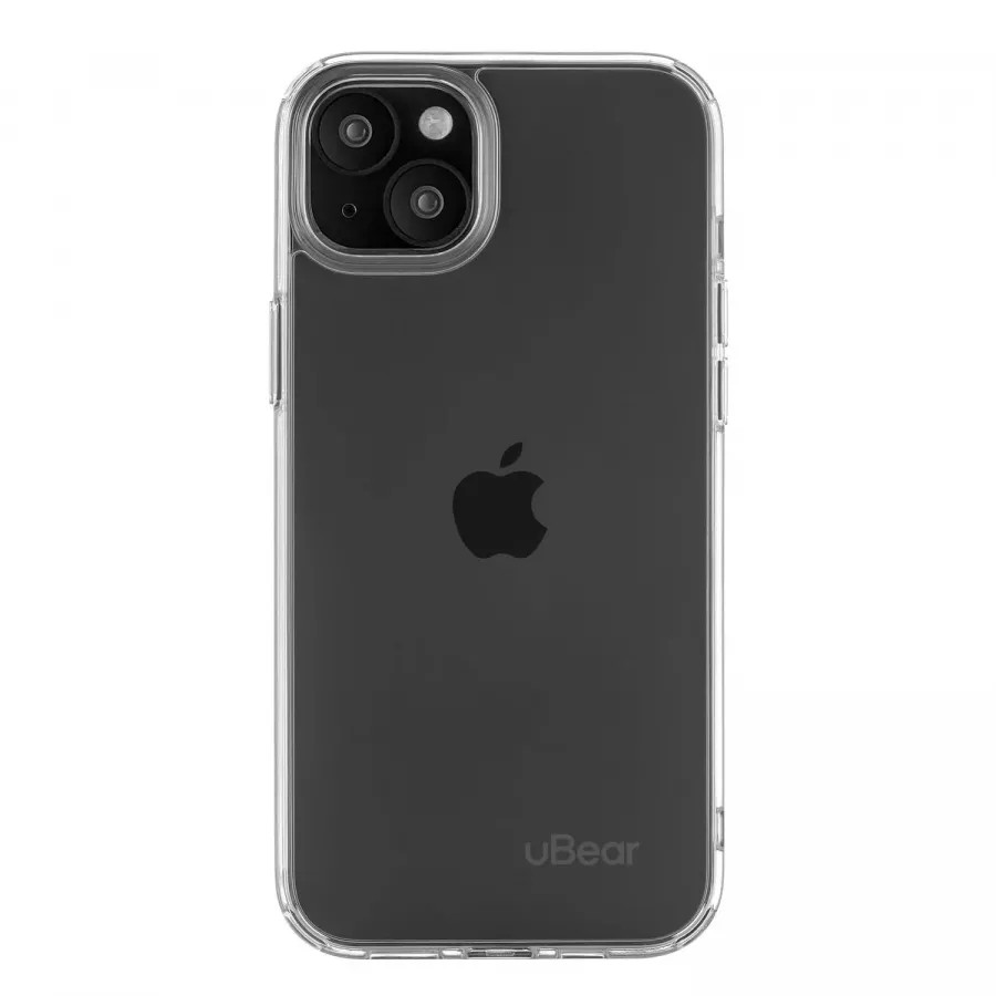 Купить Чехол uBear Real Case для iPhone 15 Plus, усиленный, текстурир.,прозрачный в Сочи. Вид 2