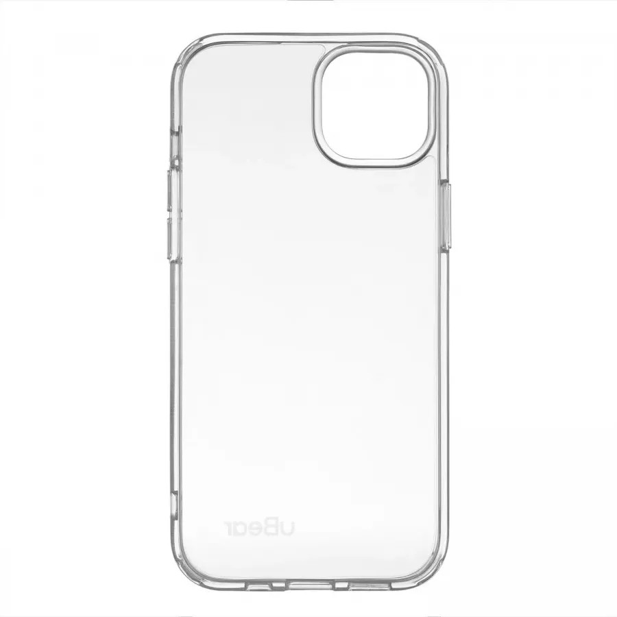 Купить Чехол uBear Real Case для iPhone 15 Plus, усиленный, текстурир.,прозрачный в Сочи. Вид 3