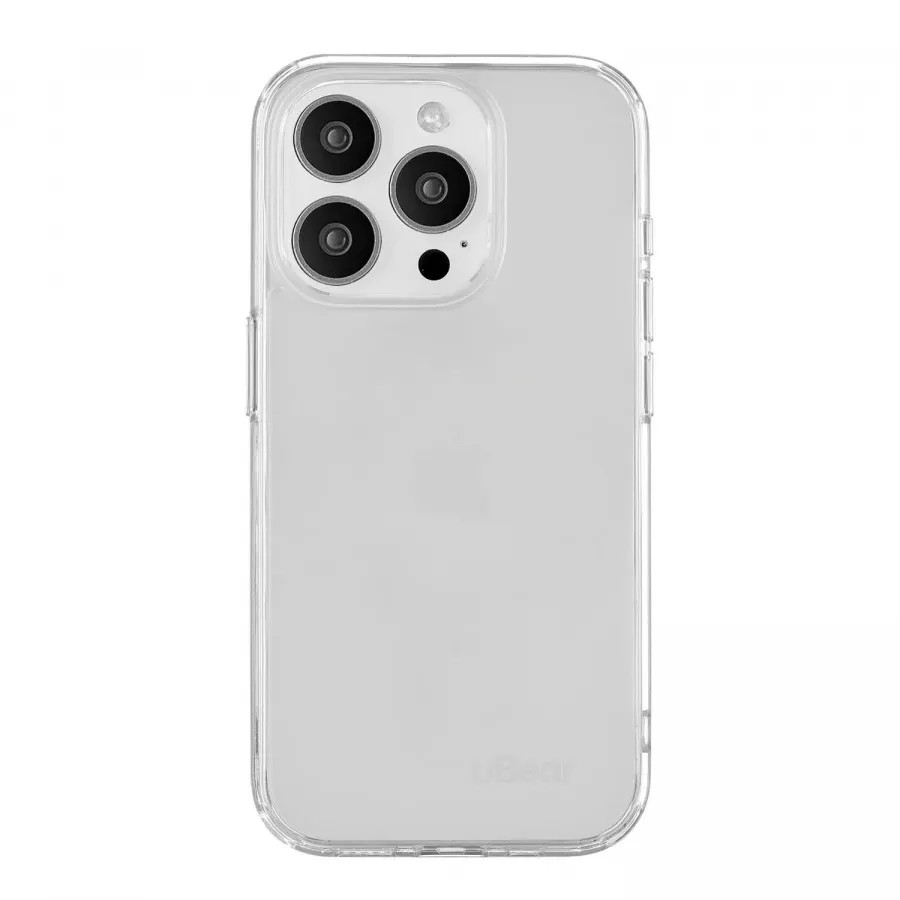 Купить Чехол uBear Real Case для iPhone 15 Pro, усиленный, текстурир.,прозрачный в Сочи. Вид 2