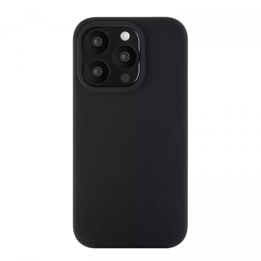 Купить Силиконовый чехол uBear Touch Mag Case для iPhone 15 Pro, черный в Сочи. Вид 2