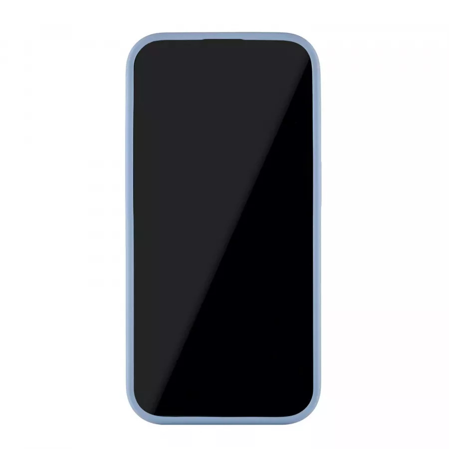 Купить Силиконовый чехол uBear Touch Mag Case для iPhone 15 Pro, голубой в Сочи. Вид 4