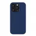 Купить Силиконовый чехол uBear Touch Mag Case для iPhone 15 Pro, темно-синий в Сочи. Вид 2
