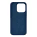 Купить Силиконовый чехол uBear Touch Mag Case для iPhone 15 Pro, темно-синий в Сочи. Вид 3