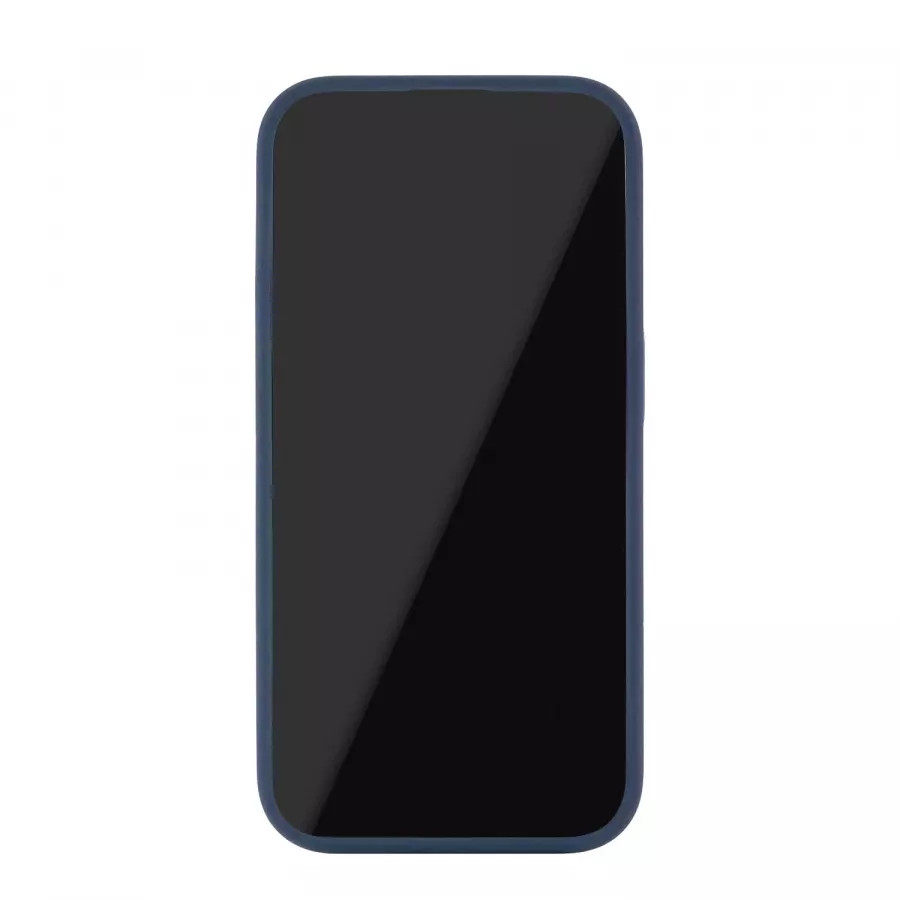 Купить Силиконовый чехол uBear Touch Mag Case для iPhone 15 Pro, темно-синий в Сочи. Вид 4