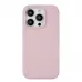 Купить Силиконовый чехол uBear Touch Mag Case для iPhone 15 Pro, розовый в Сочи. Вид 2