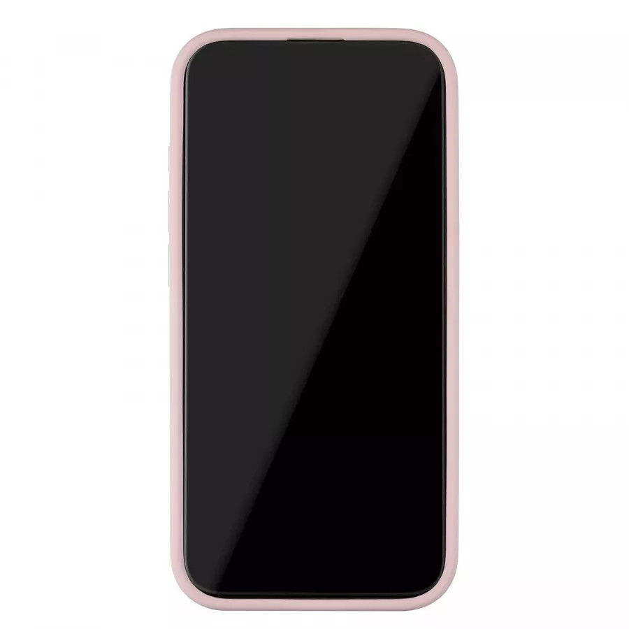 Купить Силиконовый чехол uBear Touch Mag Case для iPhone 15 Pro, розовый в Сочи. Вид 4