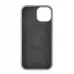 Купить Силиконовый чехол uBear Touch Mag Case для iPhone 15, серый в Сочи. Вид 3