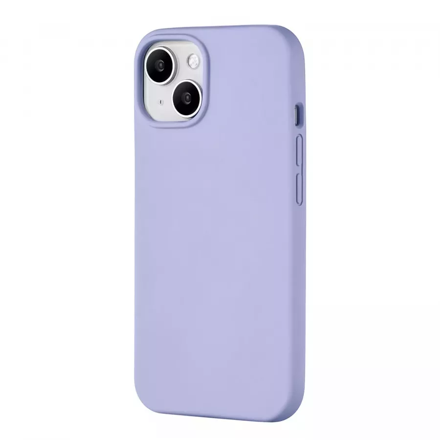 Купить Силиконовый чехол uBear Touch Mag Case для iPhone 15, лавандовый в Сочи. Вид 1