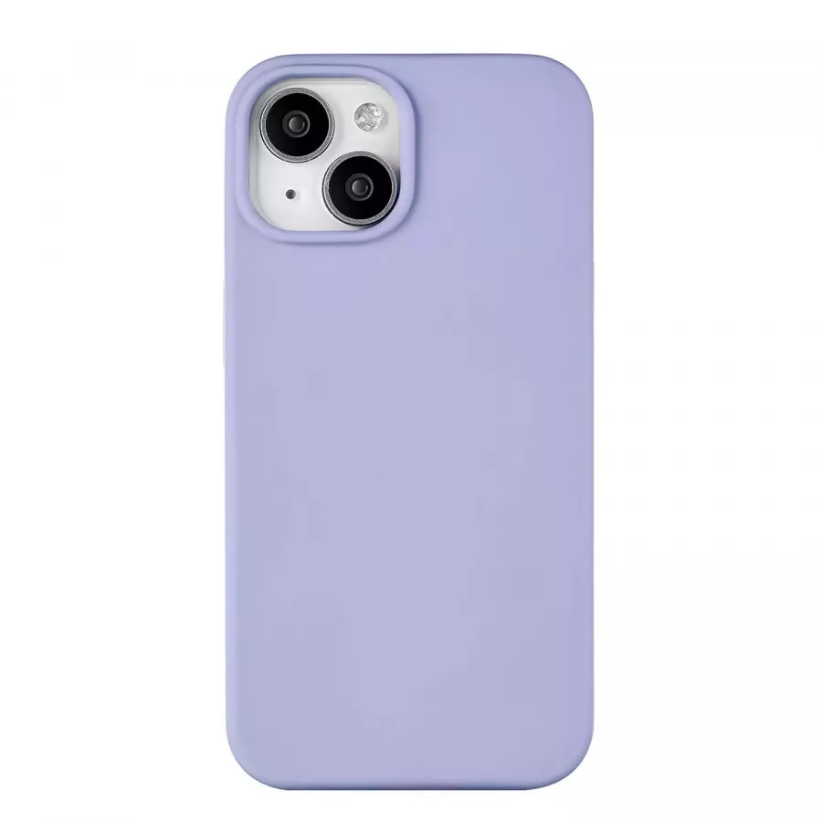 Купить Силиконовый чехол uBear Touch Mag Case для iPhone 15, лавандовый в Сочи. Вид 2