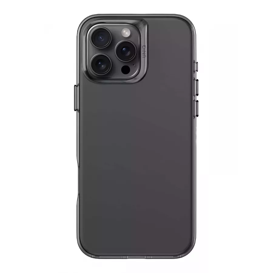 Купить Чехол силиконовый Uniq AirFender для iPhone 16 Pro Max, затемненный в Сочи. Вид 1