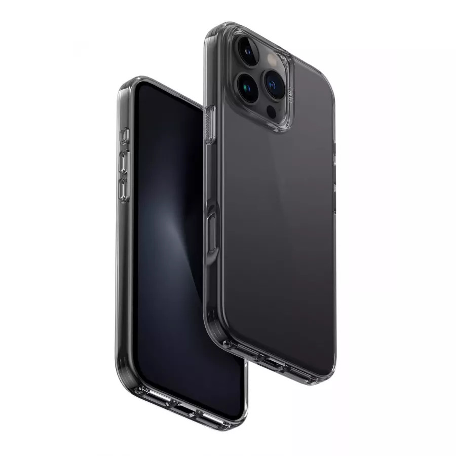 Купить Чехол силиконовый Uniq AirFender для iPhone 16 Pro Max, затемненный в Сочи. Вид 3