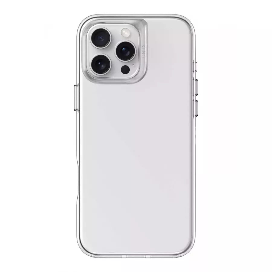 Купить Чехол силиконовый Uniq AirFender для iPhone 16 Pro Max, прозрачный в Сочи. Вид 1