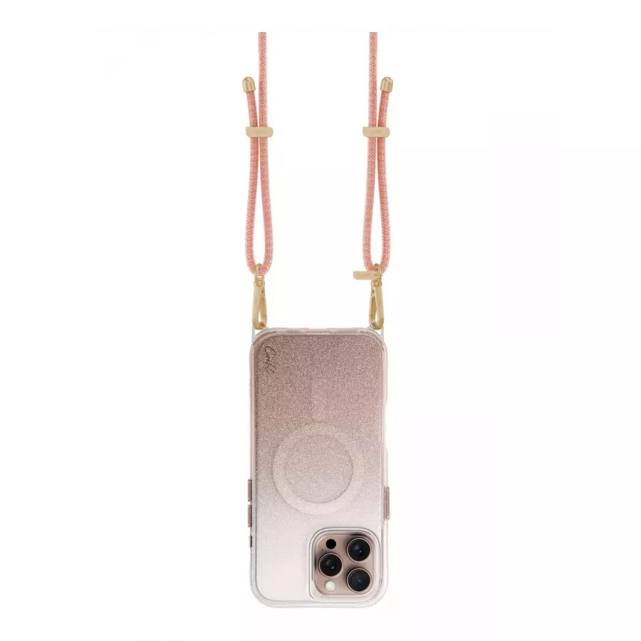 Купить Чехол силиконовый Uniq COEHL Lumino (MagSafe) для iPhone 16 Pro Max, rose gold в Сочи. Вид 5