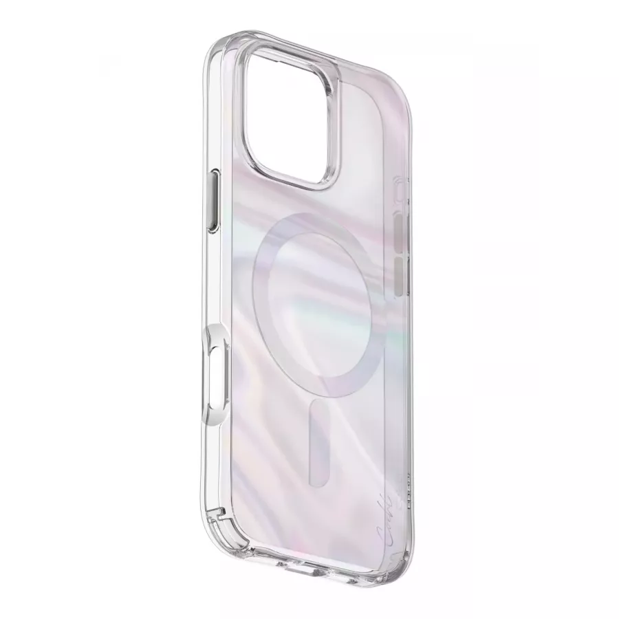 Купить Чехол силиконовый Uniq COEHL Savon Bubble Prism (MagSafe) для iPhone 16 Pro Max в Сочи. Вид 1