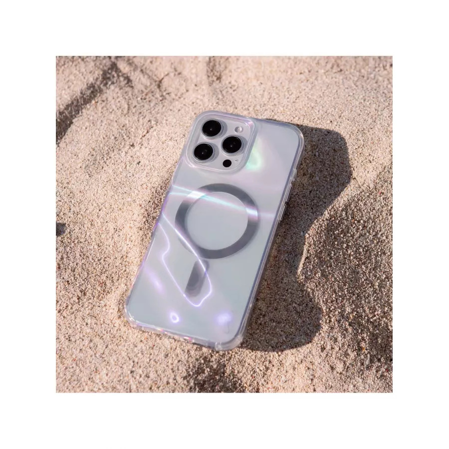 Купить Чехол силиконовый Uniq COEHL Savon Bubble Prism (MagSafe) для iPhone 16 Pro Max в Сочи. Вид 6