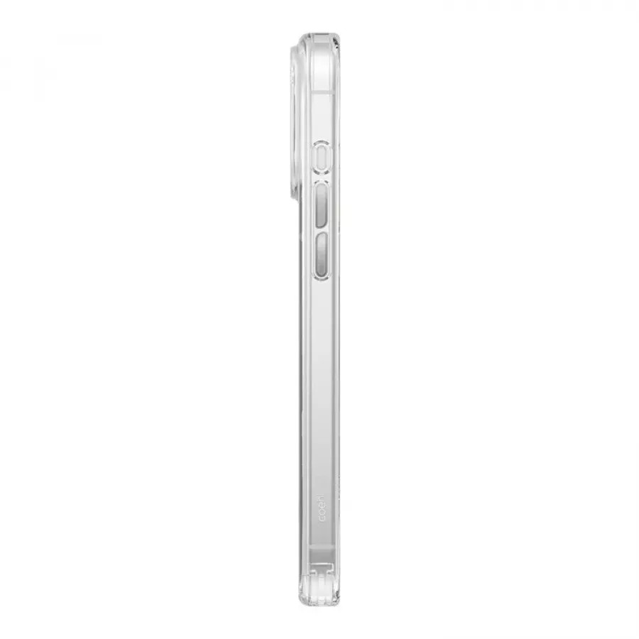 Купить Чехол силиконовый Uniq COEHL Savon Bubble Celest Iridescent (MagSafe) для iPhone 16 Pro Max в Сочи. Вид 3