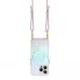Купить Чехол силиконовый Uniq COEHL Savon Bubble Celest Iridescent (MagSafe) для iPhone 16 Pro Max в Сочи. Вид 5