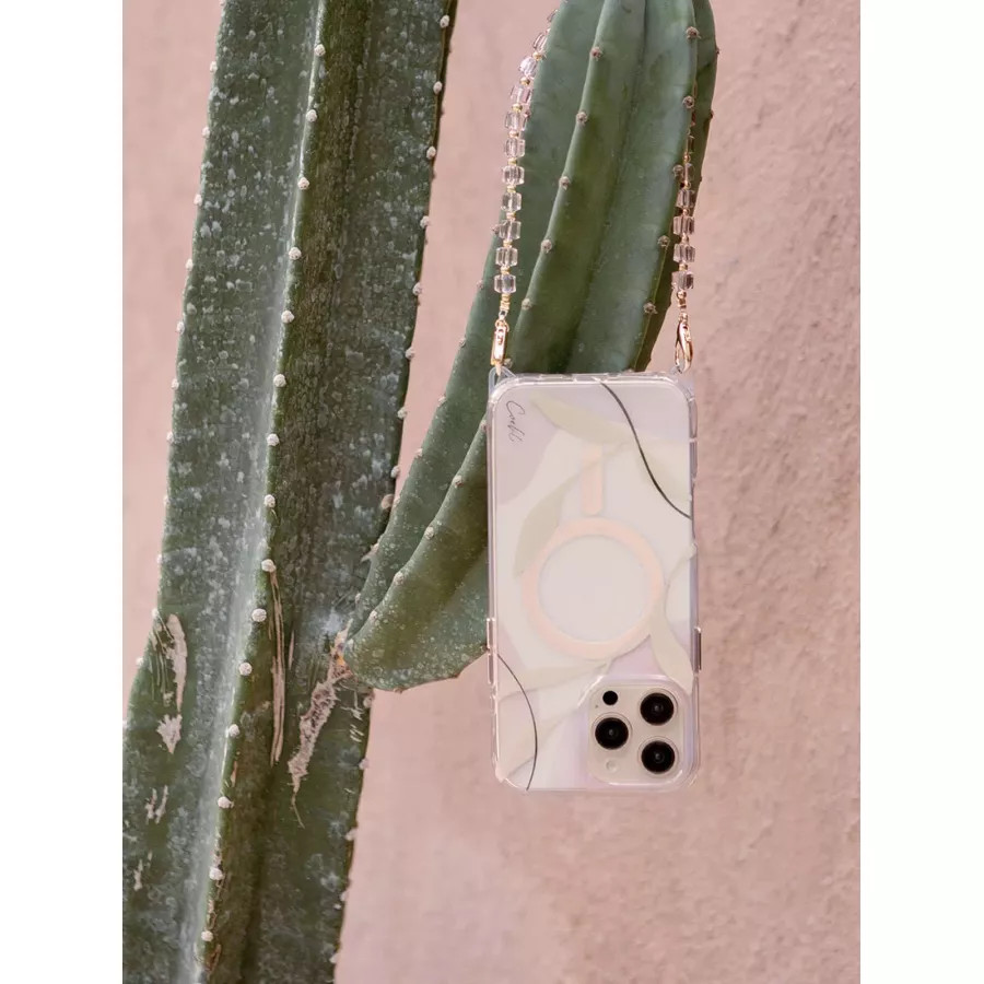 Купить Чехол силиконовый Uniq COEHL Verdure Spring Blossom (MagSafe) для iPhone 16 Pro Max в Сочи. Вид 6