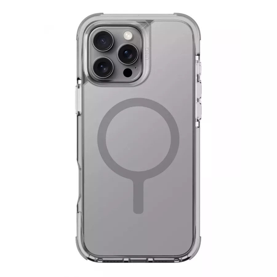 Купить Чехол силиконовый Uniq Combat (MagSafe) для iPhone 16 Pro Max, stone grey в Сочи. Вид 2