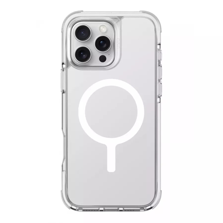 Купить Чехол силиконовый Uniq Combat (MagSafe) для iPhone 16 Pro Max, lume-white в Сочи. Вид 2