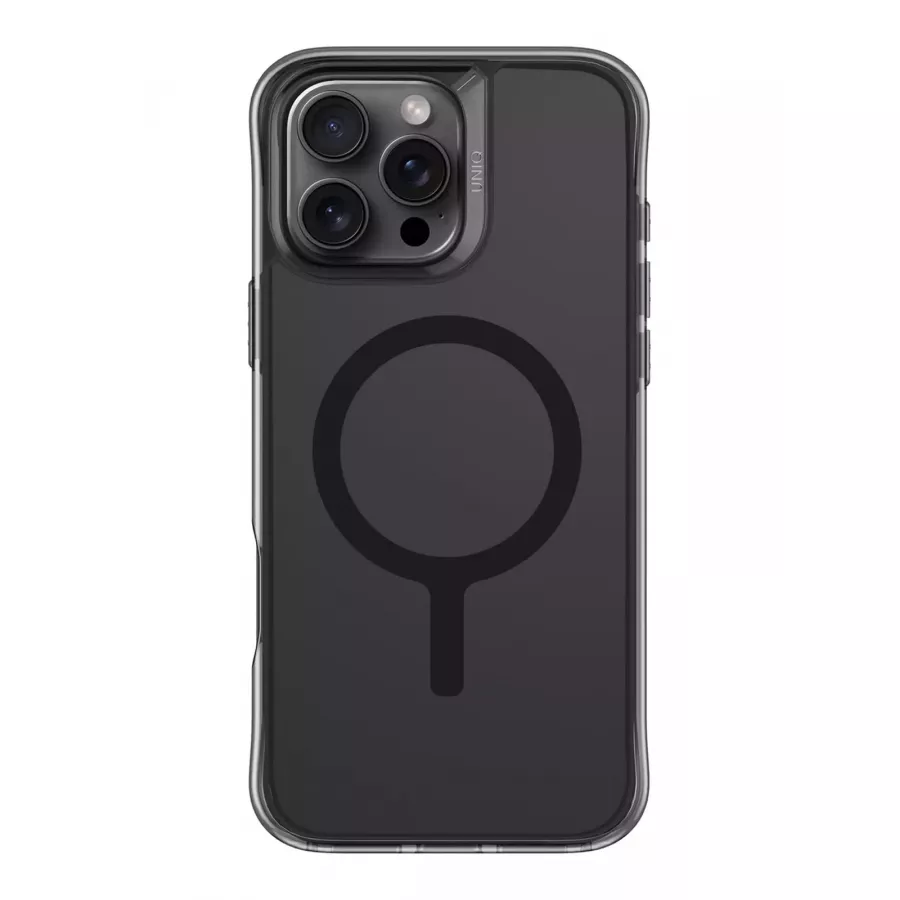Купить Чехол силиконовый Uniq Lifepro Xtreme AF Frost (MagSafe) для iPhone 16 Pro Max, затемненный в Сочи. Вид 1