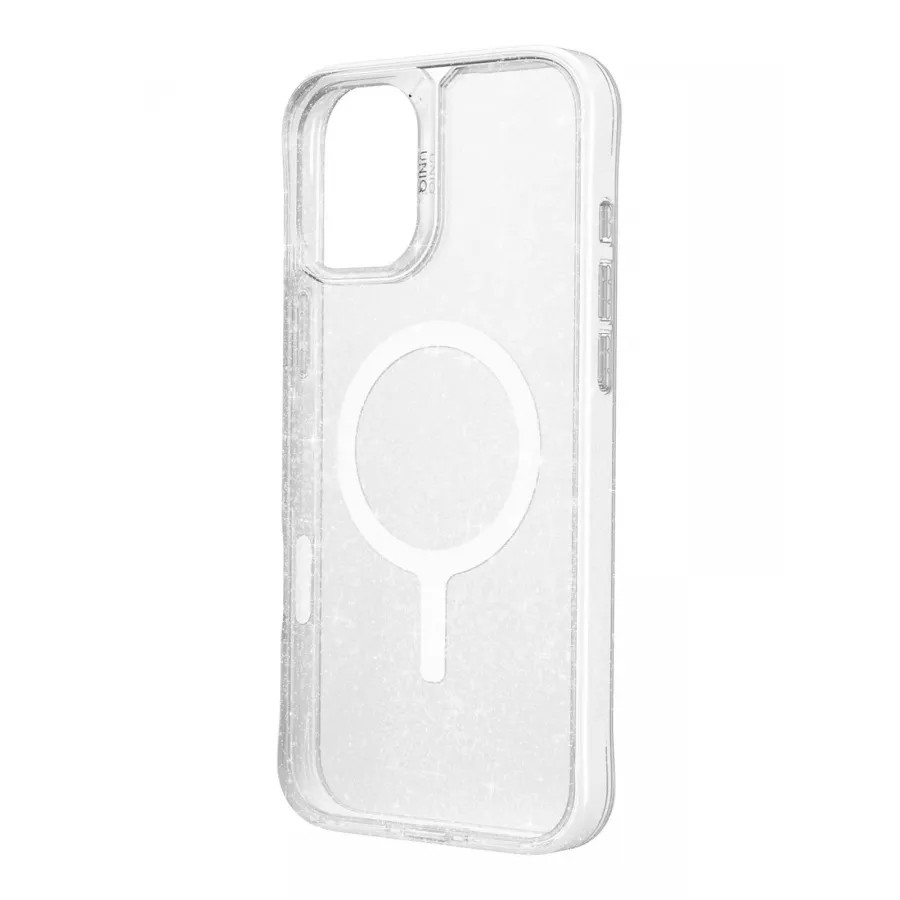 Купить Чехол силиконовый Uniq Lifepro Xtreme Tinsel (MagSafe) для iPhone 16 Pro Max, прозрачный в Сочи. Вид 2