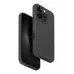 Купить Чехол силиконовый Uniq LINO (MagSafe) для iPhone 16 Pro Max, темно-серый в Сочи. Вид 3