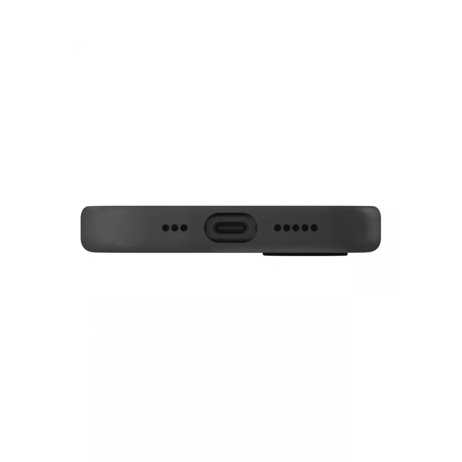 Купить Чехол силиконовый Uniq LINO (MagSafe) для iPhone 16 Pro Max, темно-серый в Сочи. Вид 4