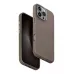 Купить Чехол кожаный Uniq Lyden (MagSafe) для iPhone 16 Pro Max, серый в Сочи. Вид 3