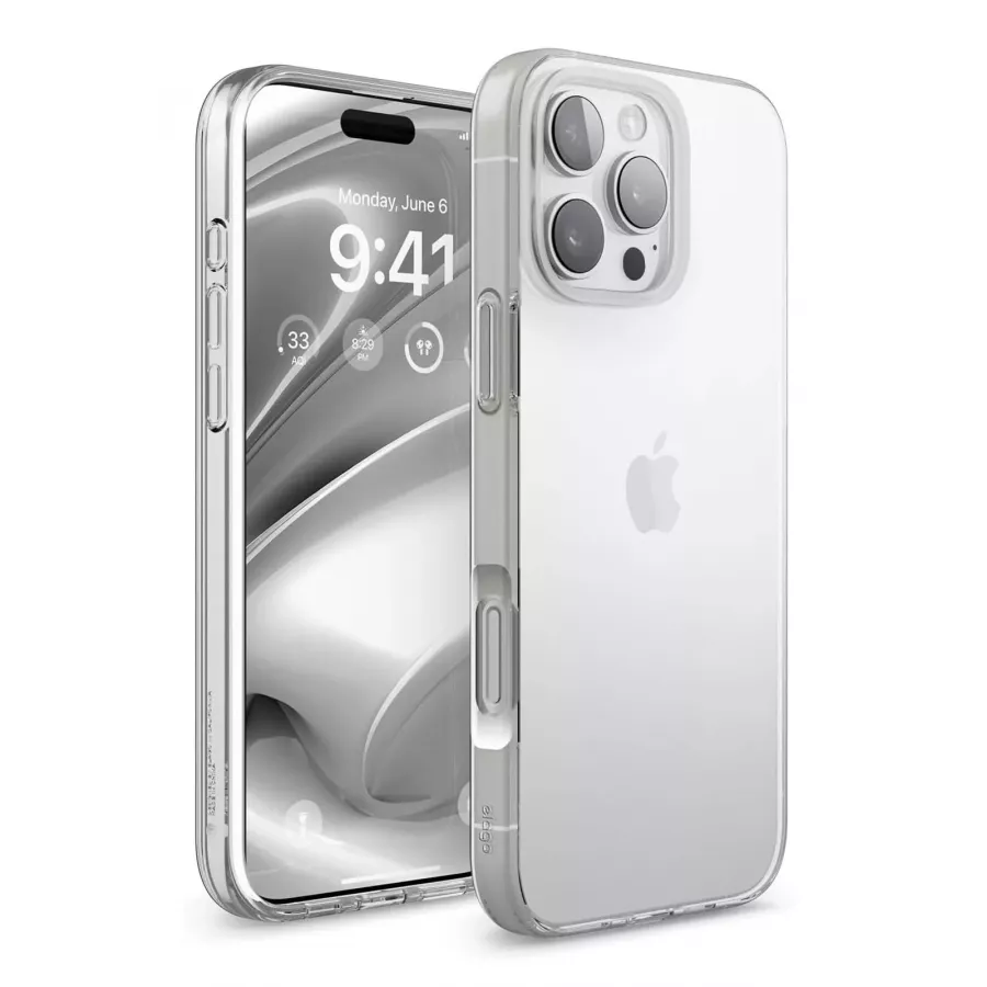 Купить Чехол силиконовый Elago Hybrid (pc/tpu) для iPhone 16 Pro, clear в Сочи. Вид 1