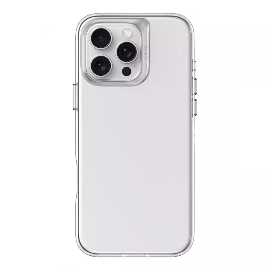 Купить Чехол силиконовый Uniq AirFender для iPhone 16 Pro, прозрачный в Сочи. Вид 1