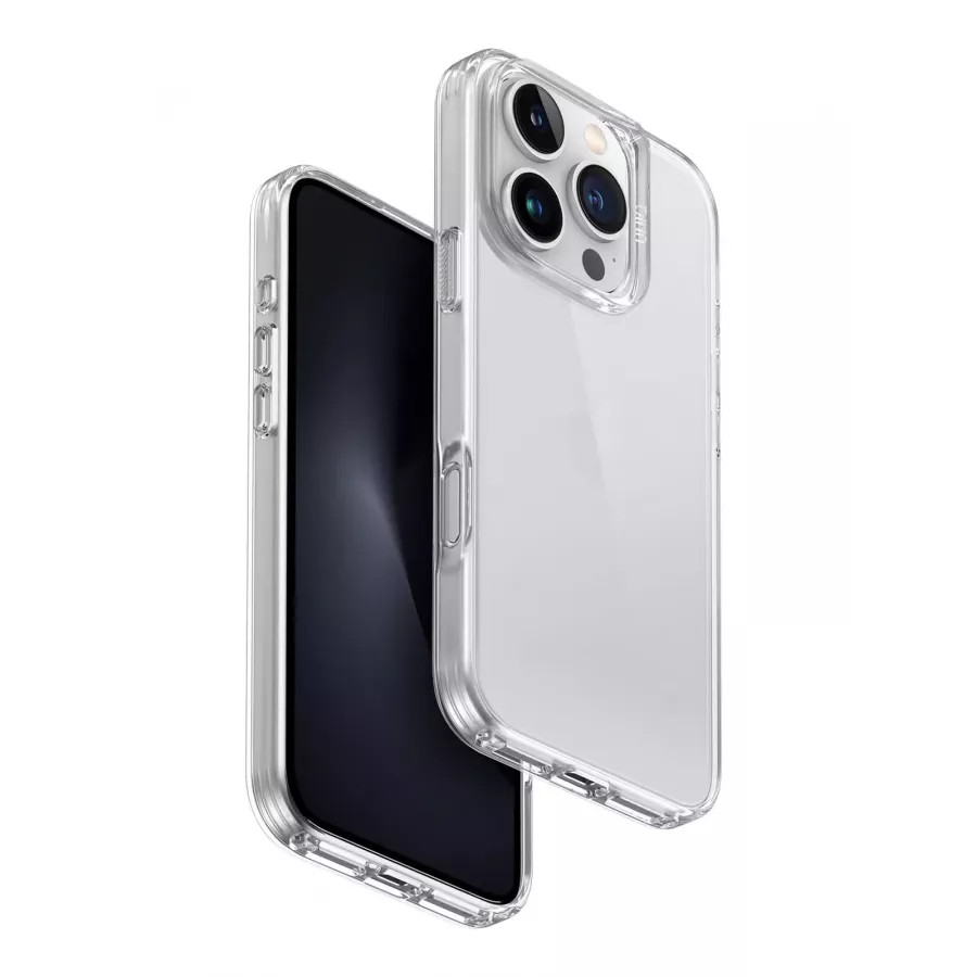 Купить Чехол силиконовый Uniq AirFender для iPhone 16 Pro, прозрачный в Сочи. Вид 3