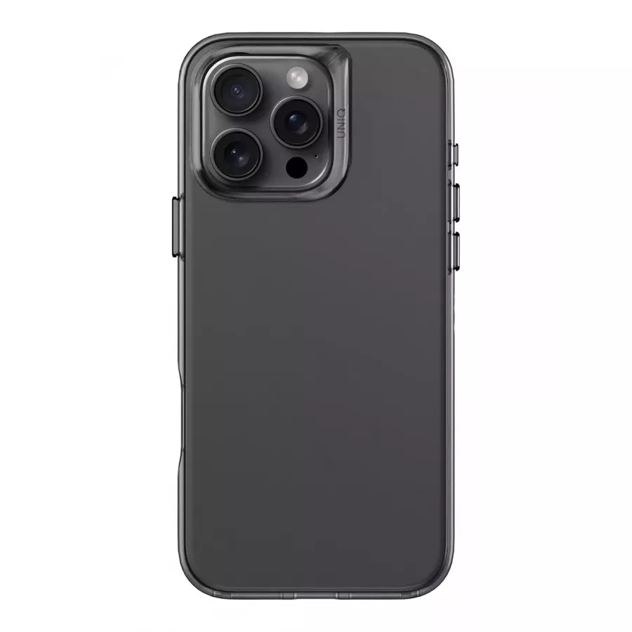 Купить Чехол силиконовый Uniq AirFender для iPhone 16 Pro, затемненный в Сочи. Вид 1