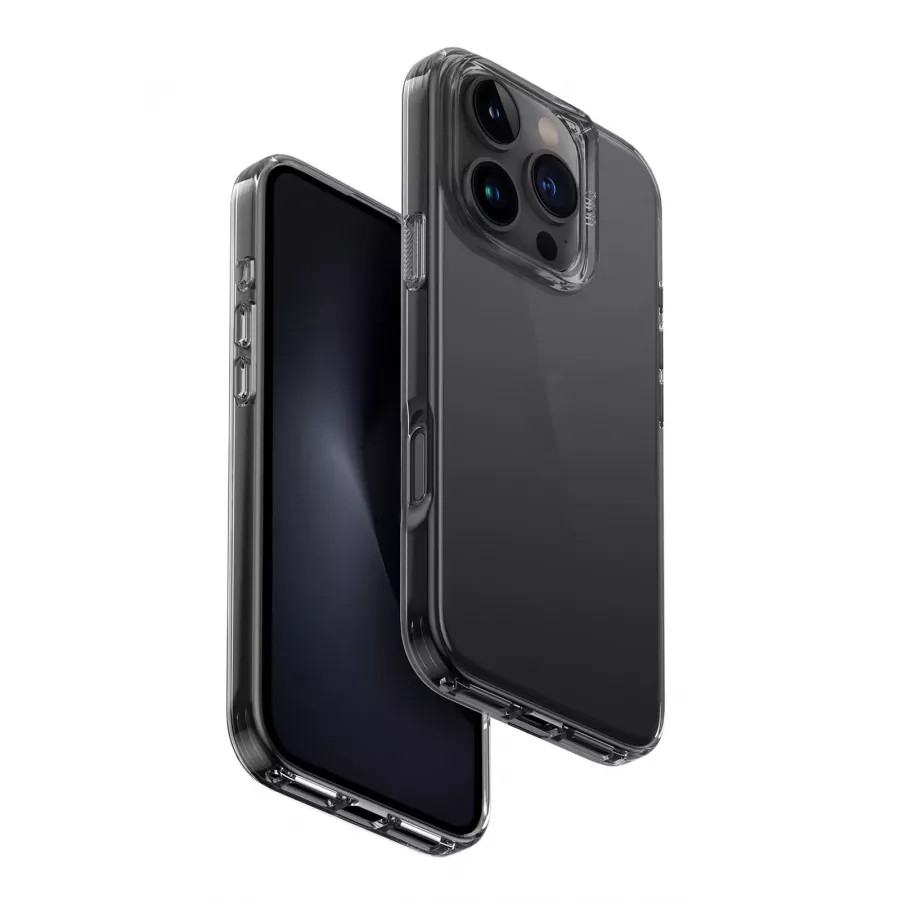 Купить Чехол силиконовый Uniq AirFender для iPhone 16 Pro, затемненный в Сочи. Вид 3