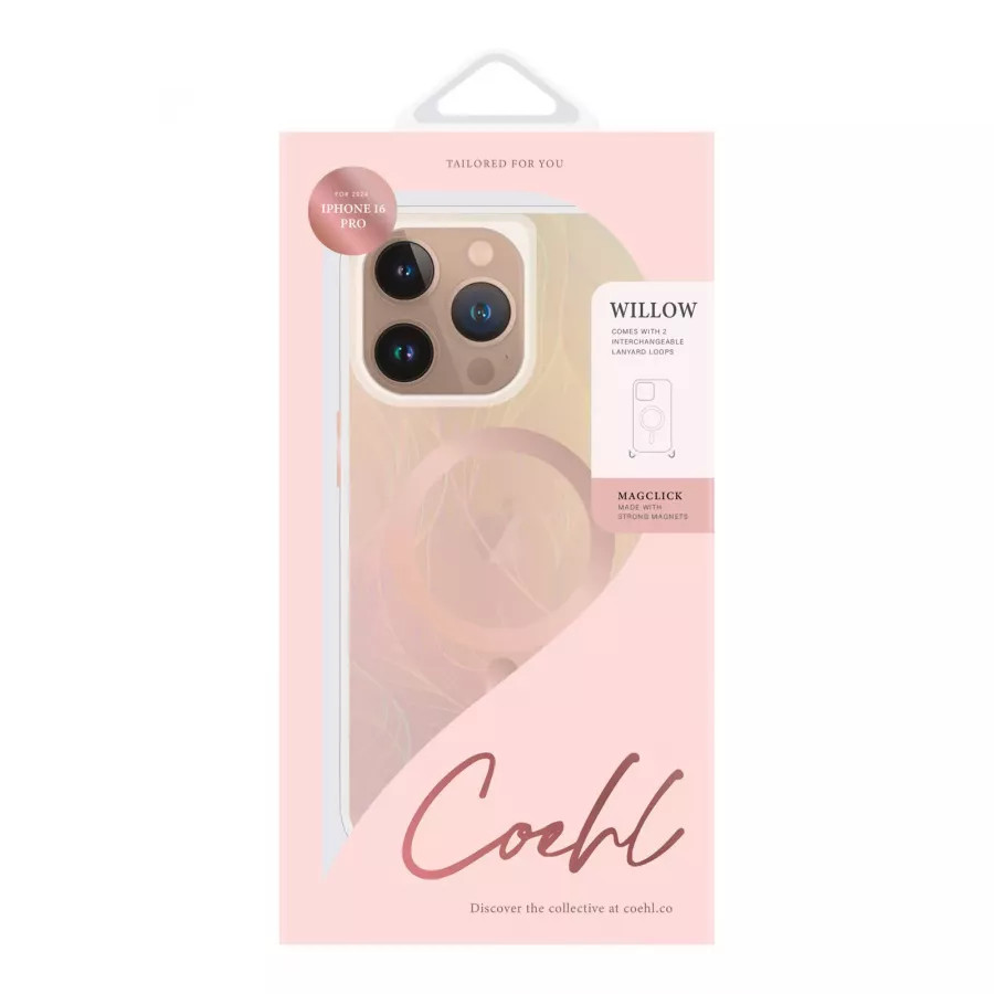 Купить Чехол силиконовый Uniq COEHL Willow Iridescent (MagSafe) для iPhone 16 Pro в Сочи. Вид 8